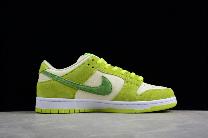 nike sb dunk low green apple dm0807-300