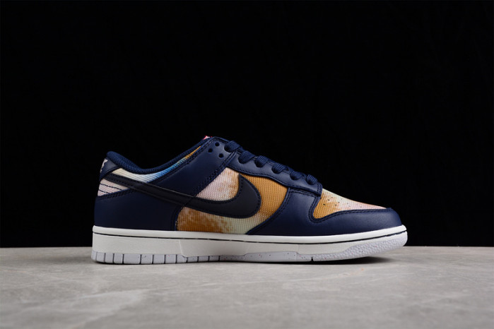 nike dunk low graffiti navy dm0108-400