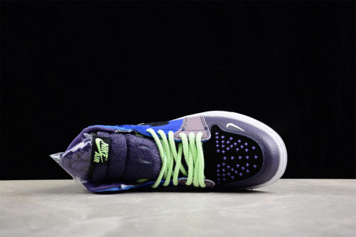 zion williamson x air jordan 1 high "voodoo" dz5485-420