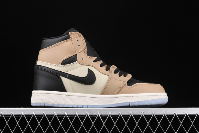 air jordan 1 high premium wmns fossil mushroom ah7389-003