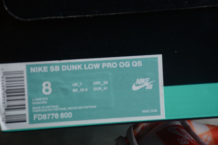 nike sb dunk low concepts orange lobster fd8776-800