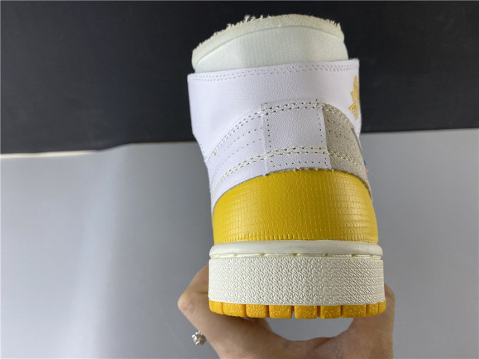 air jordan 1 x ow nrg white yellow aq0818-149