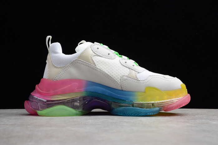 blcg sneaker triple.s.gomma "rainbow" 541624 w09e1 1895