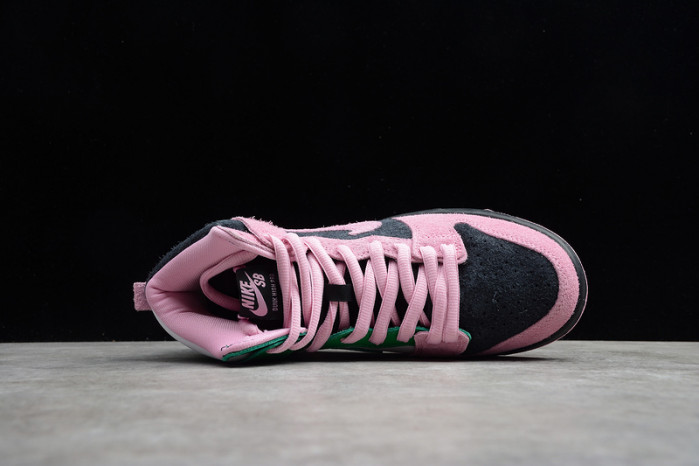 nike sb dunk high invert celtics cu7349-001