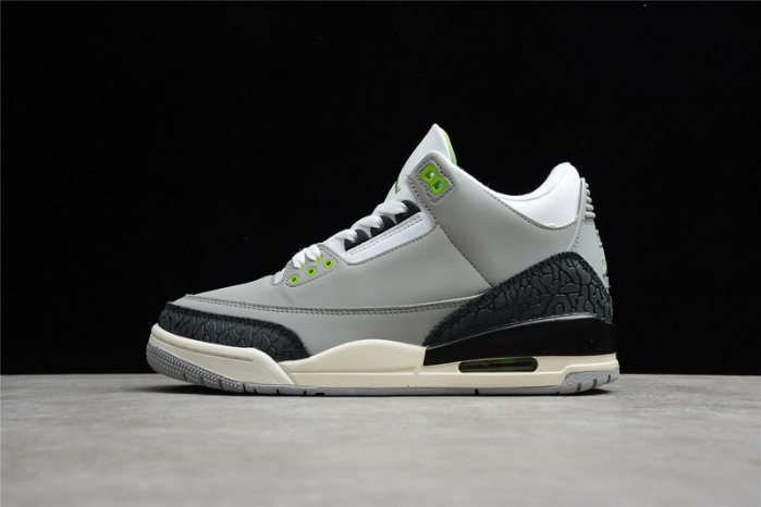 air jordan 3 retro chlorophyll 136064-006