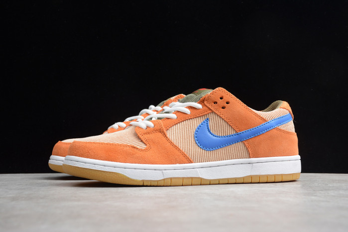 nike sb dunk low corduroy dusty peach bq6817-201