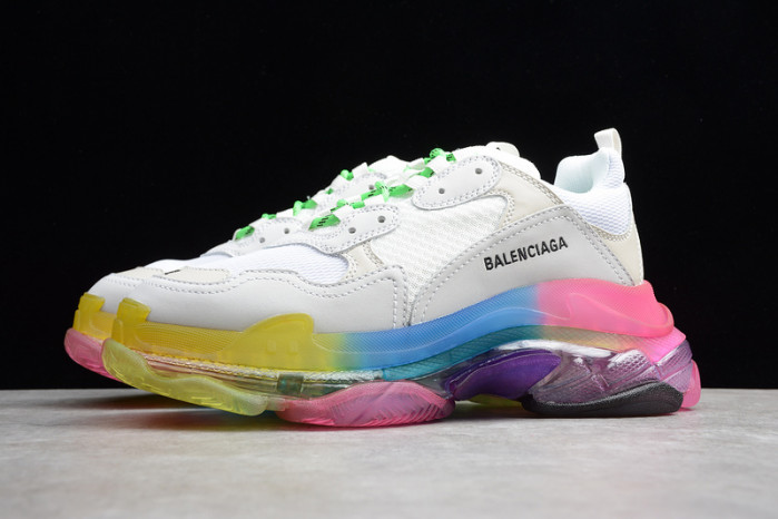 blcg sneaker triple.s.gomma "rainbow" 541624 w09e1 1895