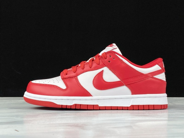 nike dunk low sp “university red” cu1727-100