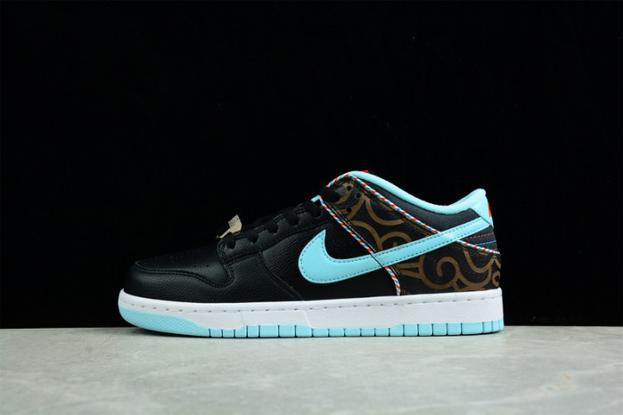nike dunk low se barber shop black dh7614-001