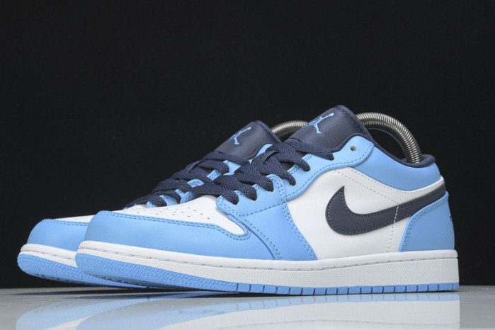air jjordan 1 low unc (2021) 553558-144