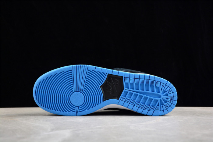 nike sb dunk low “black/university blue” 304292-048