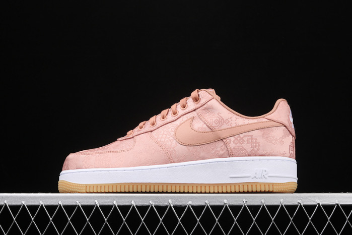 air force 1 low clot rose gold silk cj5290-600