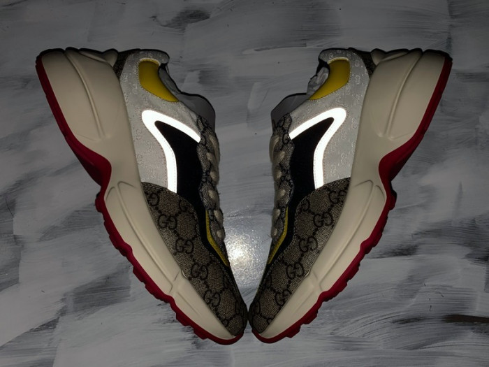 G*u*i rhyton vintage trainer sneaker 619891 99wf0 4370