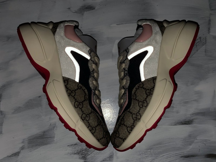 G*u*i rhyton vintage trainer sneaker 620185 99wf0 4371