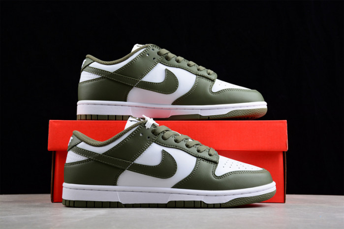 nike dunk low wmns medium olive dd1503-120