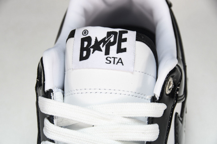 a bathing ape bape sta low black hp33-127