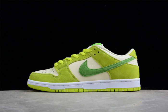 nike sb dunk low green apple dm0807-300