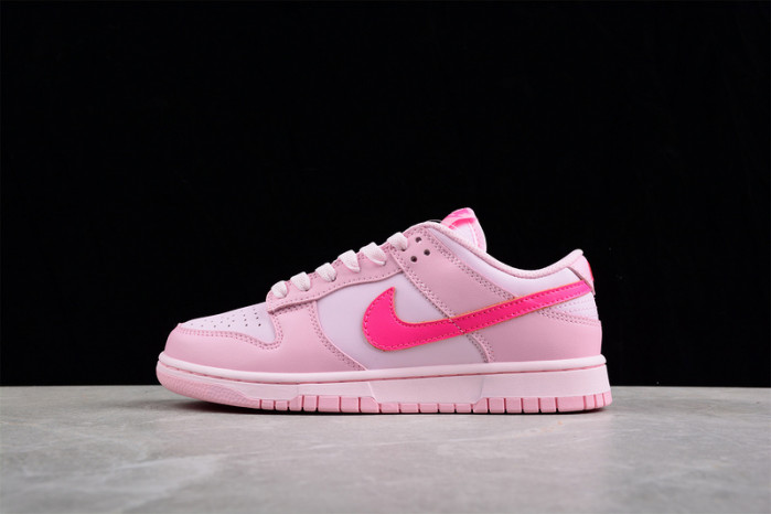 nike dunk low triple pink (ps) dh9756-600