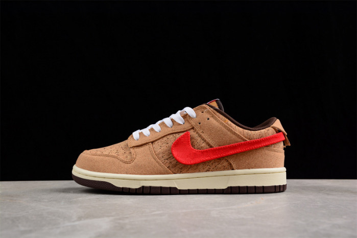 clot x nike dunk low “cork” fn0317-121