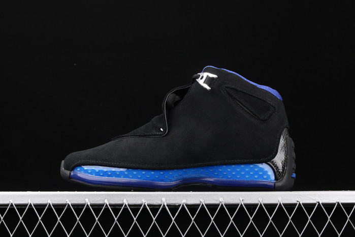 jordan 18 retro black sport royal (2018) aa2494-007