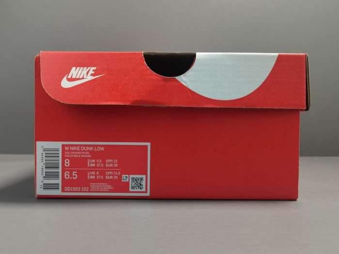 nike dunk low ＂orange pearl＂dd1503-102