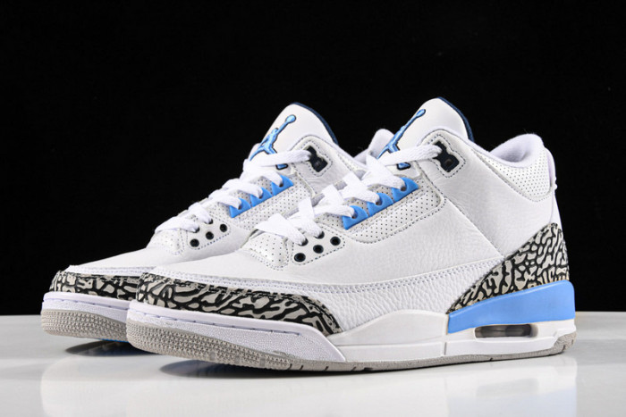air jordan 3 retro unc (2020) ct8532-104