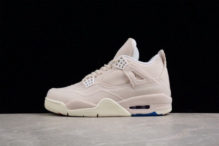 air jordan 4 retro blank canvas (w) dq4909-100
