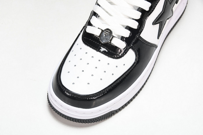 a bathing ape bape sta low black hp33-127