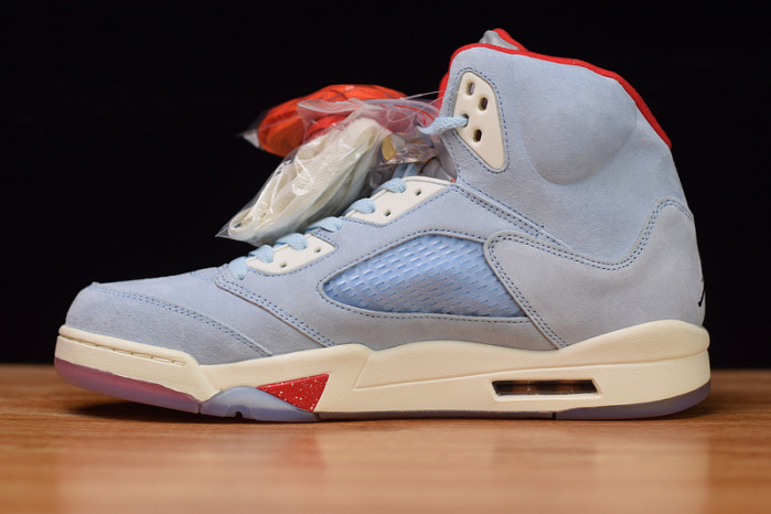 trophy room x air jordan 5 jsp ice blue ci1899-400