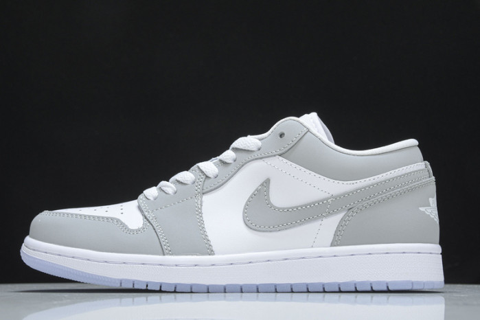 air jordan 1 low wolf grey (w) dc0774-105