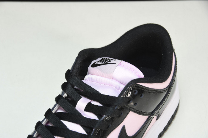 nike dunk low wmns pink black patent dj9955-600