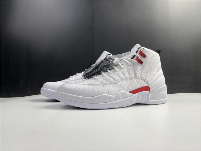 air jordan 12 twist white university red ct8013-106