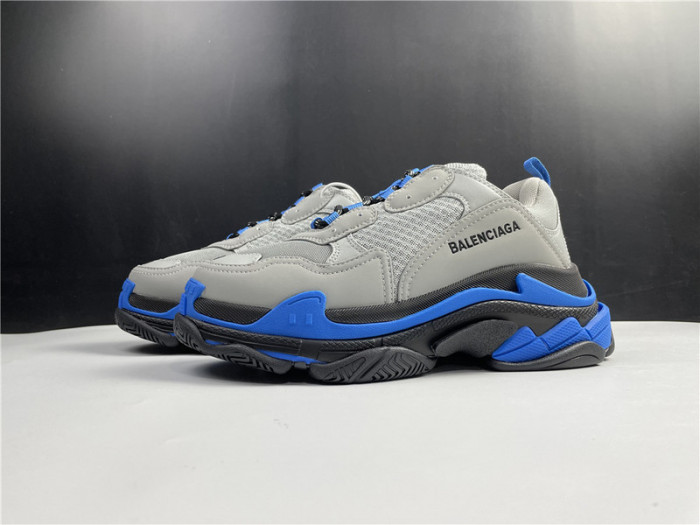 blcg sneaker triple.s.gomma grey blue 536737 w06n1 9018