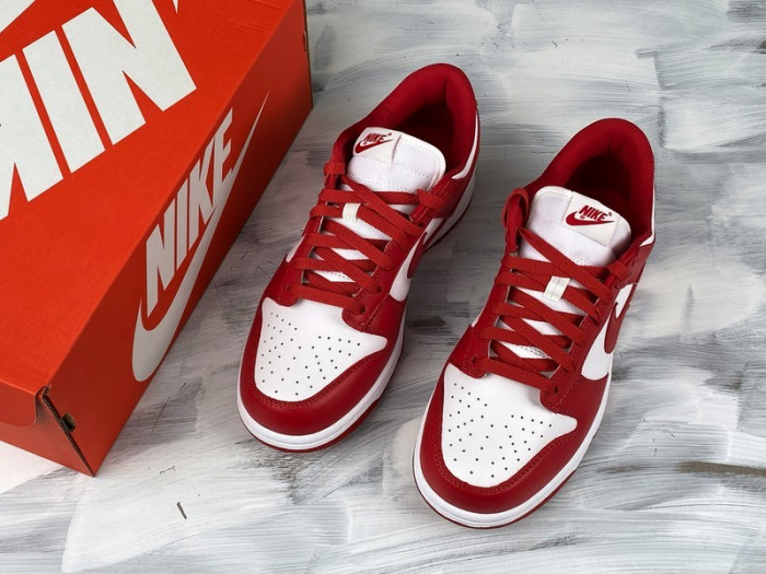 nike dunk low sp “university red” cu1727-100