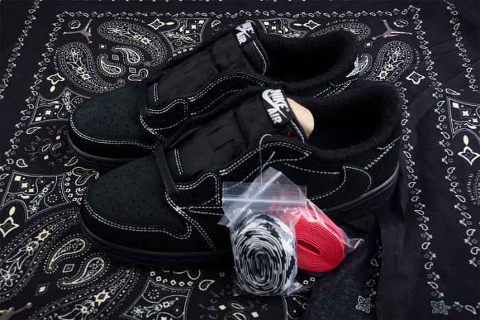 travis scott x air jordan 1 low og black phantom dm7866-001