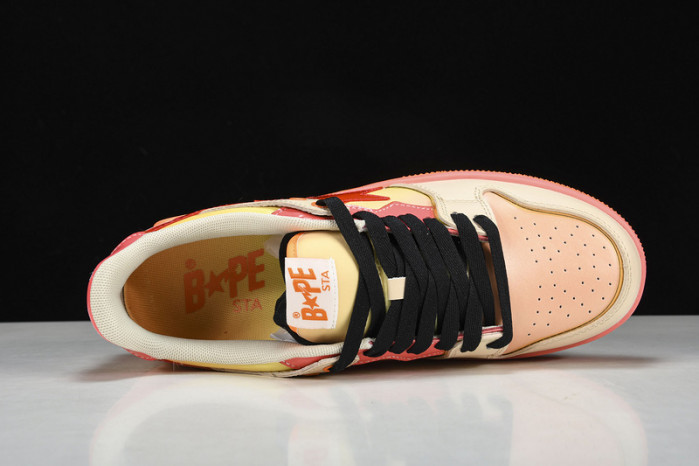 a bathing ape bape sk8 sta orange hp33-135