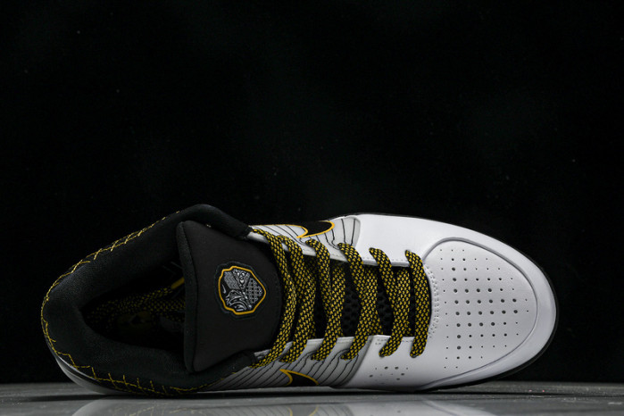 nike kobe 4 protro white black del sol av6339-101