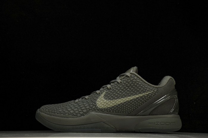 nike kobe 6 black mamba collection fade to black 869457-007