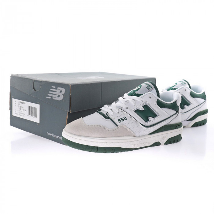 new balance 550 white green bb550wt1