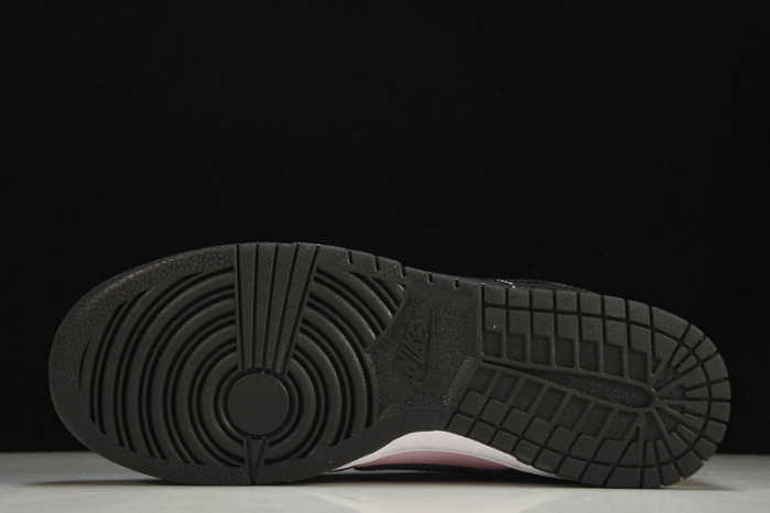 nike dunk low wmns pink black patent dj9955-600