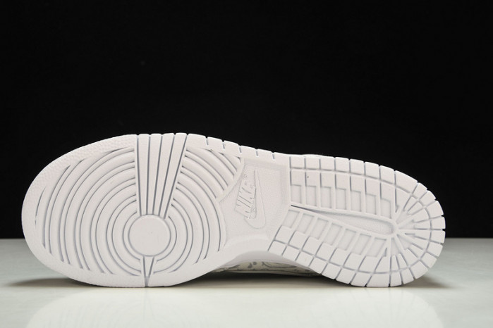 nike dunk low wmns white paisley dj9955-100