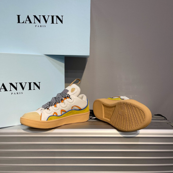 lanvin curb sneaker