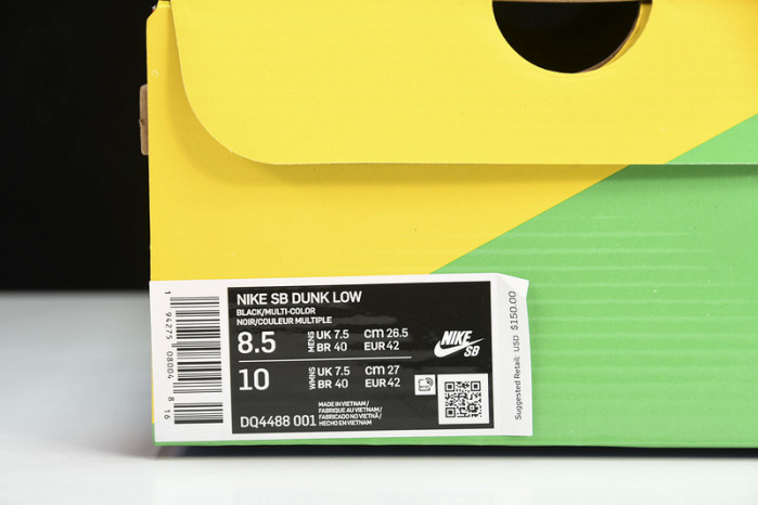 neckF**e x nike sb dunk low dq4488-001