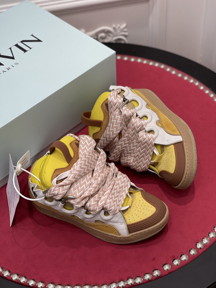 lanvin curb sneaker
