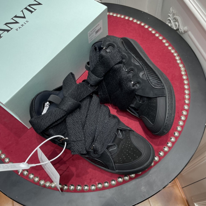 lanvin curb sneaker