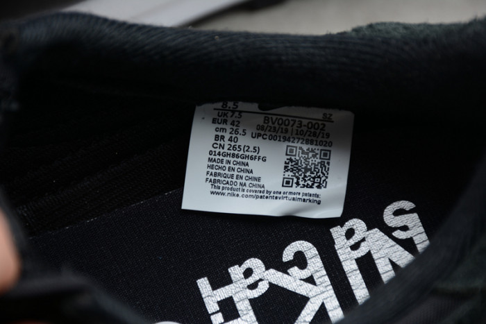 sacai x nike lvd waffle daybreak black white bv0073-002