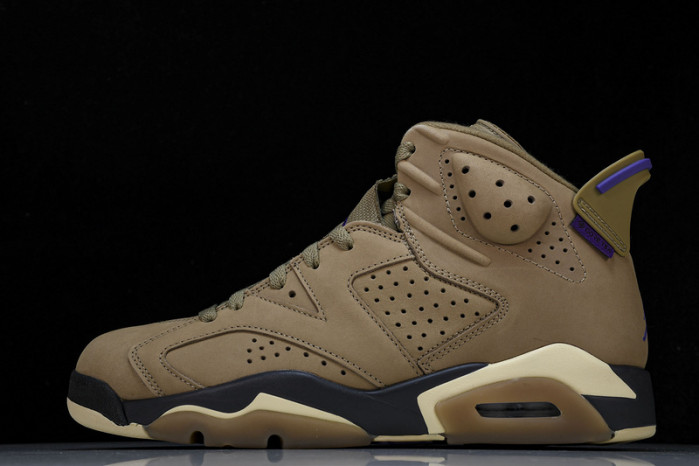 air jordan 6 wmns gore-tex “brown kelp” fd1643-300