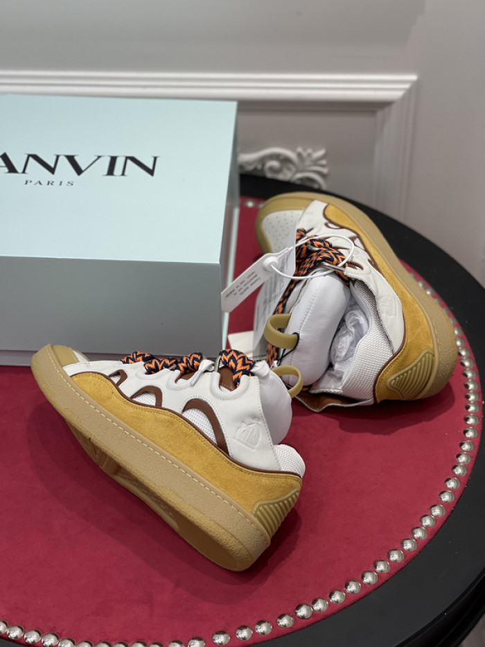 lanvin curb sneaker
