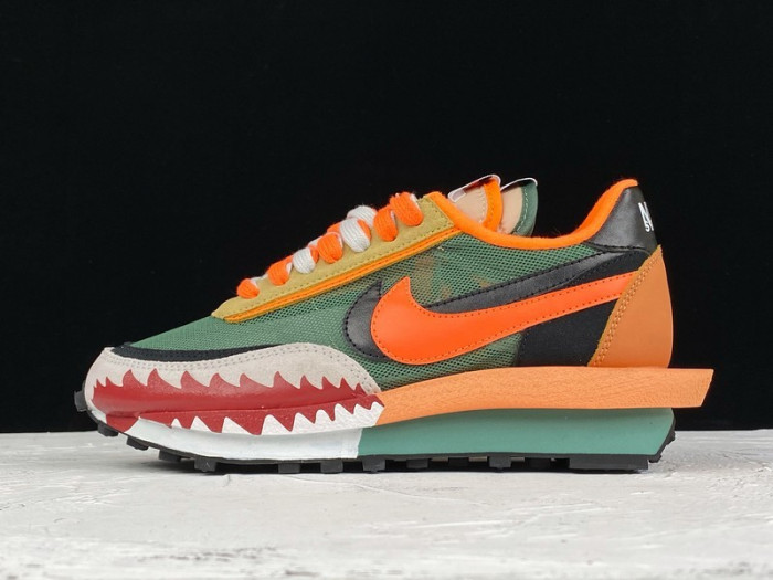 sacai x nike ldwaffle big shark bv0073-081