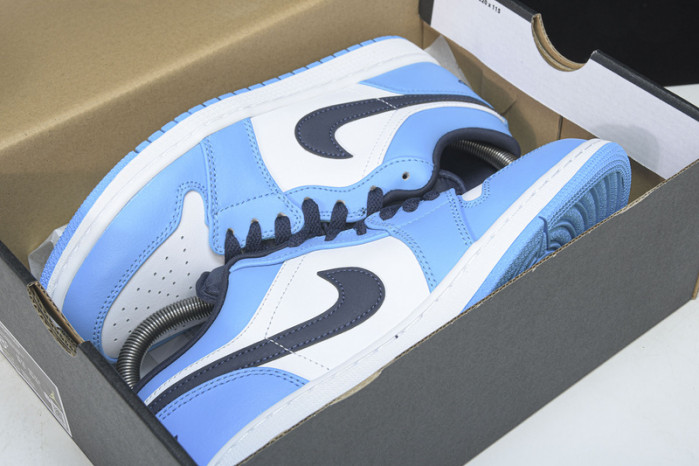 air jjordan 1 low unc (2021) 553558-144